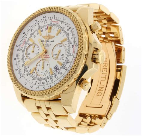 breitling bentley special edition gold